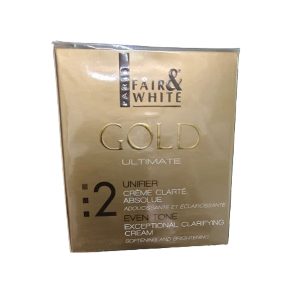 Fair & White Gold Even Tone Clarifying Cream – Brighten & Even Skin Tone