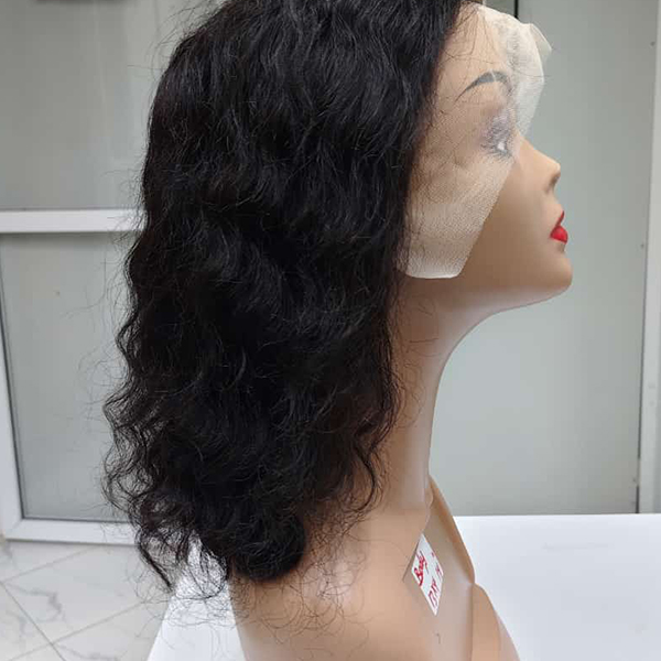 Black Human Hair Wig