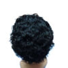 Sort Curly wig