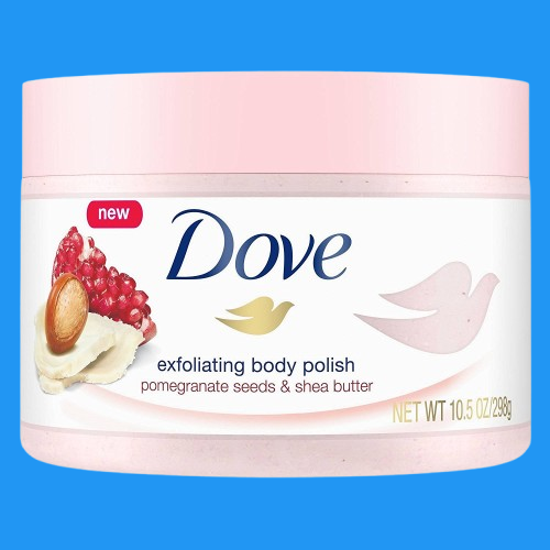 Dove Exfoliating Body Scrub Enriched with Pomegranate Seeds & Shea Butter Scent | 225ml