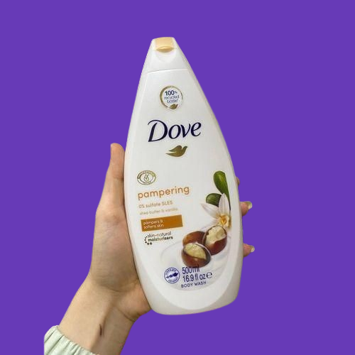 Dove Pampering Shea Butter and Vanilla - Removes & Moisturize Dead Skin | 500ml