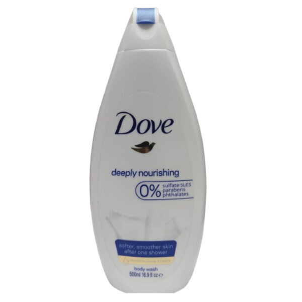 Dove Deeply Nourishing Body Wash - For Softer Skin After One Shower
