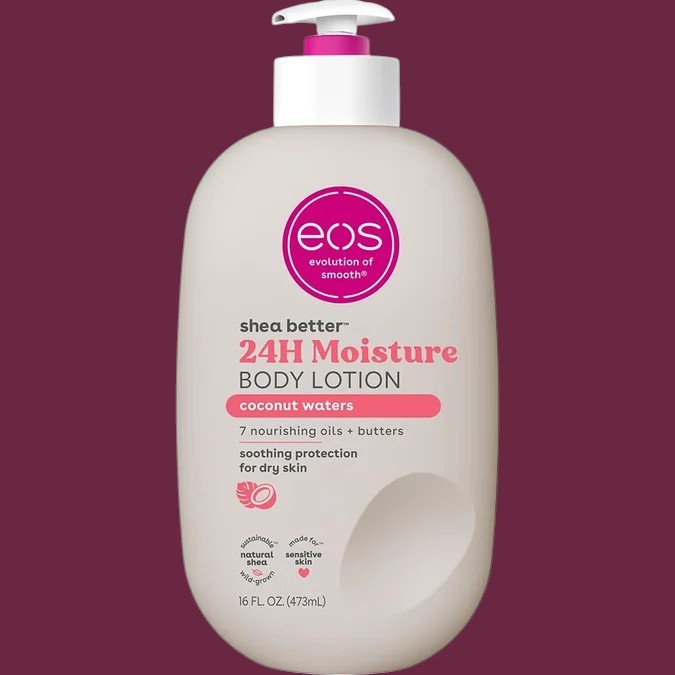 EOS Coconut Waters Hydrating Body Lotion with Creamy Coconut, Hibiscus and Solar Musk