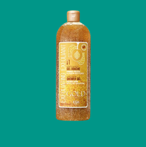 Fair & White Gold Exfoliating Shower Gel – Precious Scrub with Fairy Gold Perfume, 940ml