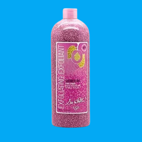 Fair & White Revitalizing Exfoliating Shower Gel – With Perfume & Gentle Scrub for Radiant Skin 940Ml