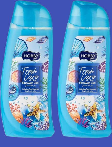 Hobby Fresh Care Sea Minerals Shower Gel – Refreshing Sea Breeze Scented Body Wash, 500ml