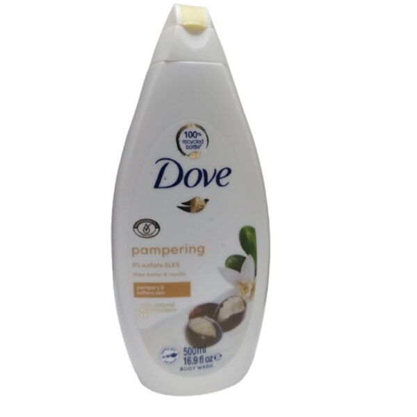 dove pampering shea butter and vanilla